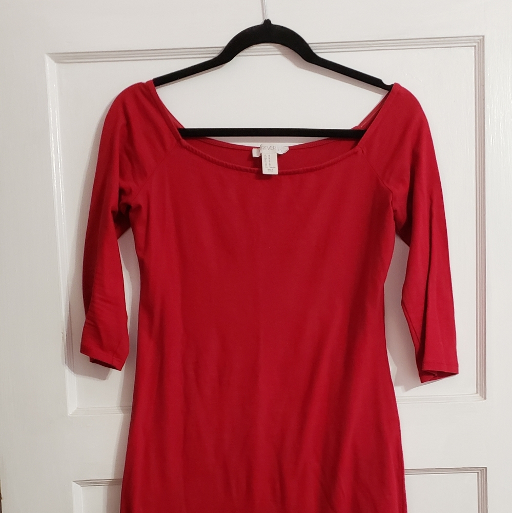 Forever 21 red dress